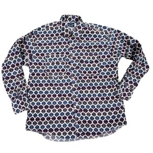 Vintage Wrangler Western Made In USA Long Sleeve Button Up Shirt Men's Size XL